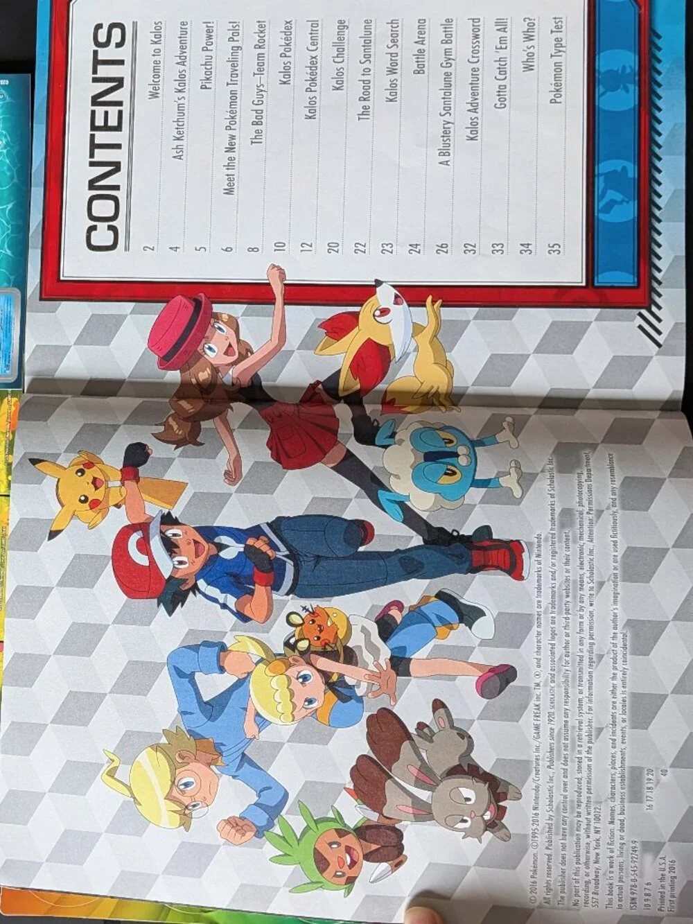 Pokemon Stickers Bundle & Kalos Activity Book